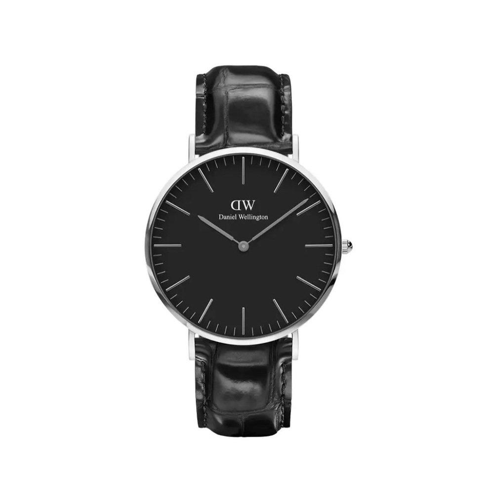 Daniel Wellington 36 mm, Black York Band, Unisex